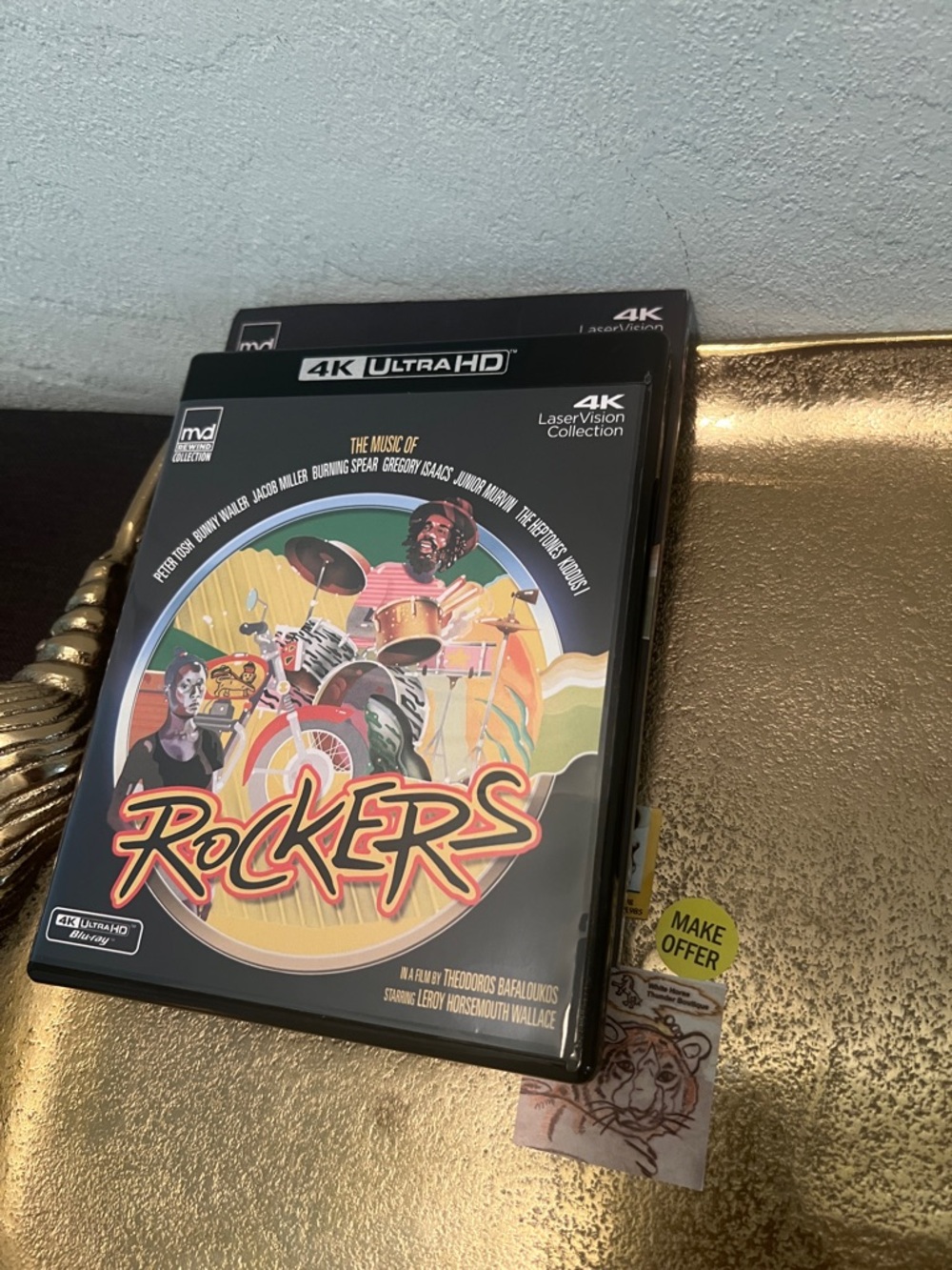 #1835** Rockers 4K Ultra HD Movie - Colorful Illustrated Cover